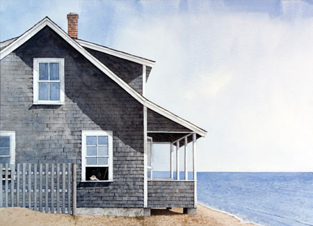 Struna Galleries of Brewster and Chatham, Cape Cod Paintings of New England and Cape Cod  - Summer Calm